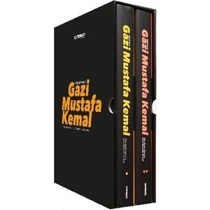 Büyük Dahi-Gazi Mustafa Kemal-2 Cilt Takım - Tarık Zafer Tunaya - Doğan Hızlan - Macit Gökberk