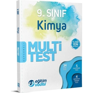 Eğitim Vadisi Yayınları 9.Sınıf Kimya Multi Test