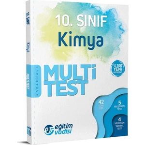 Eğitim Vadisi Yayınları 10.Sınıf Kimya Multi Test