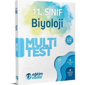 Eğitim Vadisi Yayınları 11.Sınıf Biyoloji Multi Test