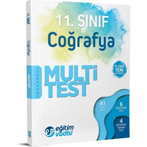 Eğitim Vadisi Yayınları 11.Sınıf Coğrafya Multi Test