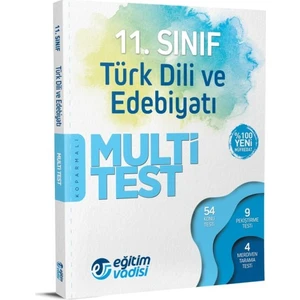 Eğitim Vadisi Yayınları 11.Sınıf Türk Dili Ve Edebiyatı Multi Test