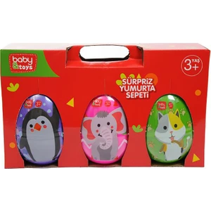 Baby Toys 3'lü Yumurta Oyun Hamuru