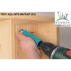 T90001 Bits Uç Açılı Matkap Ucu Adaptörü Dar Mekan Zor Yerle
