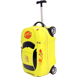 Mçs V 309 Sarı Araba - Otomobil Çocuk Valiz Bavul