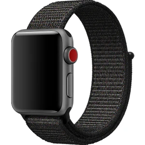 Ally Apple Watch Uyumlu İçin 42Mm 1,2,3 Nylon Loop Kayış,Kordon