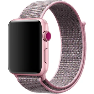 Ally Apple Watch Uyumlu İçin 42Mm 1,2,3 Nylon Loop Kayış,Kordon