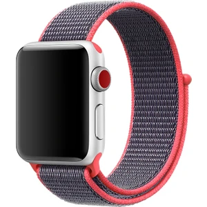 Ally Apple Watch Uyumlu İçin 42Mm 1,2,3 Nylon Loop Kayış,Kordon