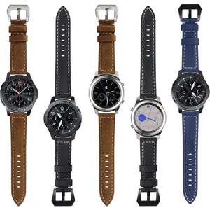 Ally Gear S3 Retro Koyu Deri Kordon Kayış