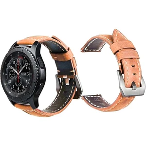 Ally Gear S3 Retro Koyu Deri Kordon Kayış