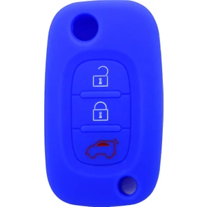 Gsk Renault Megane 3 Sustalı Anahtar Koruyucu Mavi
