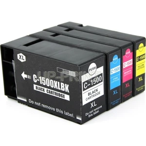 For Lexmark Canon Maxify Pgı-1500Xl Takım Mb2150/Mb2050/Mb2350 Muadil Kartuş 4 Renk Cmyk Set Yüksek Kapasite