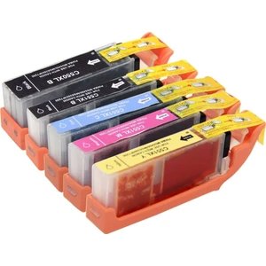 For Lexmark Canon Pixma Mg5400 Muadil Kartuş Takım 5 Renk Set Yüksek Kapasite 550Xl 551Xl