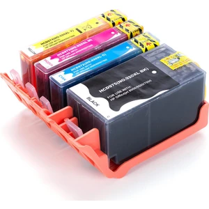 Photoink  Officejet 6500A Plus Muadil Kartuş Seti Cmyk 4 Renk Sarı Kırmızı Mavi Siyah Takım 920Xl