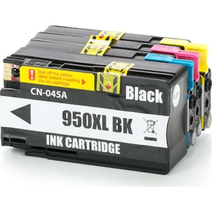 For Lexmark Hp 950Xl-Hp 951Xl, Bk-C-M-Y Muadil Kartuş 4 Renk