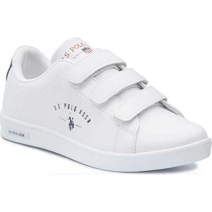 U.S. Polo Assn. Sınger Cırtlı Spor Ayakkabı Beyaz