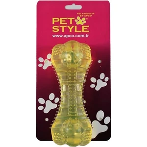 Pet Style Dolgulu Kemik Şeffaf Sarı
