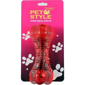 Pet Style Dolgulu Kemik Kırmızı