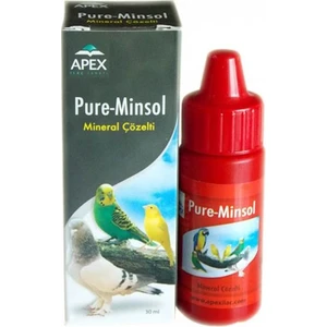 Apex Pure Minsol Kuşlar İçin Mineral Çözelti 30ml