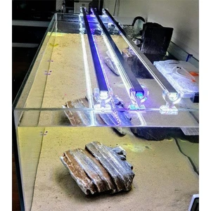 Led Aydınlatma Armatür Karışık Renkli Mavi-Beyaz 70Cm