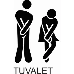 Tuvalet Banyo Sticker 78982