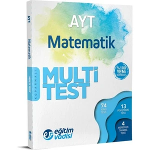 Eğitim Vadisi Yayınları AYT Matematik Multi Test 2019 Yeni Müfredat