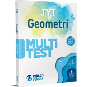 Eğitim Vadisi Yayınları TYT Geometri Multi Test 2019 Yeni Müfredat