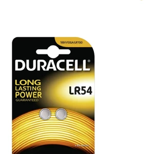 Alkalin Düğme Pil LR54 1,5 Volt 2'li Paket