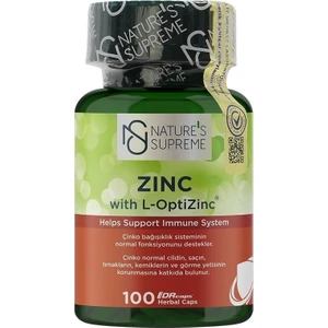 Nature's Supreme Zinc 15 Mg 100 Kapsül
