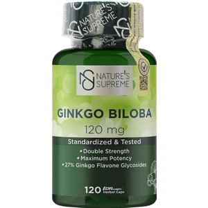 Nature's Supreme Ginkgo Biloba 120 Mg 120 Kapsül