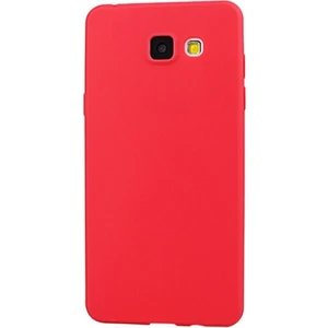 Samsung Galaxy J7 Prime Ultra İnce Yumuşak Silikon Premier Kılıf - Kırmızı