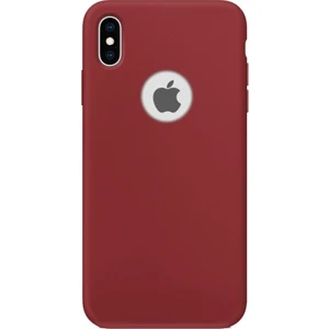 Apple iPhone Xs Max Kılıf Ultra İnce Yumuşak Silikon Premier - Mürdüm