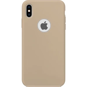 Apple iPhone Xs Max Kılıf Ultra İnce Yumuşak Silikon Premier - Gold