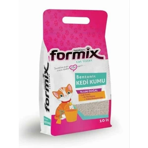 Bentonit Bebek Pudralı Topaklanan Kedi Kumu 10 Lt