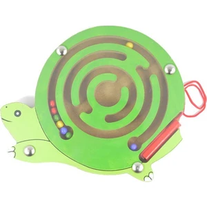Ahşap Labirent Maze Game Kaplumbağa