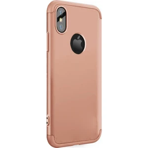 Apple iPhone XS Kılıf Double Dip 360 Protective