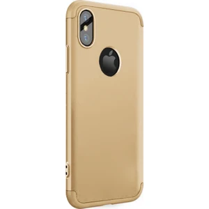 Apple iPhone XS Kılıf Double Dip 360 Protective