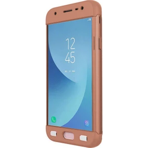 Samsung Galaxy J7 Pro Kılıf Double Dip 360 Protective