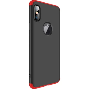Apple iPhone XS Max (6.5'') Kılıf Double Dip 360 Protective