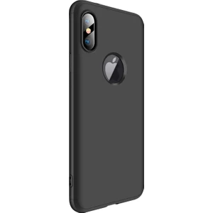 Apple iPhone XS Max (6.5'') Kılıf Double Dip 360 Protective