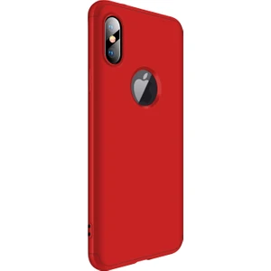 Apple iPhone XS Max (6.5'') Kılıf Double Dip 360 Protective