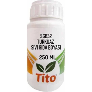 SGB32 Turkuaz Sıvı Gıda Boyası 250 ml