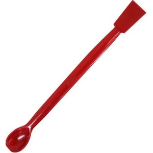 Plastik Spatül Kaşık Düz Uçlu