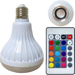 Bluetooth Hoparlör Led Ampül Lamba