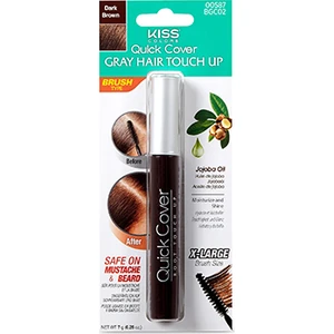 Quick Cover Kahverengi Beyaz Saç Kapatıcı – Neme Dayanıklı, Anında Etki ve Uzun Süre Kalıcı Canlı Renk