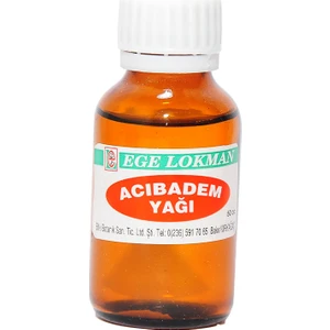 Ege Lokman Acı Badem Yağı 50 cc