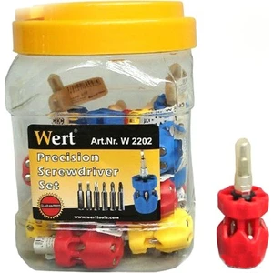 Wert 2202 Bits Uçlu Topaç Tornavida Seti
