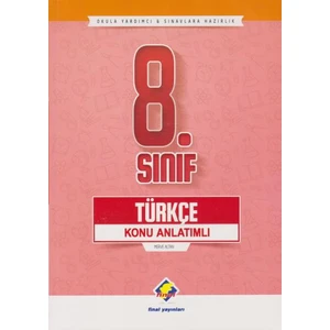 Final Yayınları 8. Sınıf Türkçe Konu Anlatımlı - Yeni - Merve Altan
