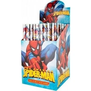 Hazır Defter-Kitap Kabı A-5 Spiderman Simli 25 Li (25 Adet 1 Paket)