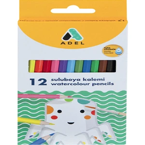 12 renk suluboya kalemi
